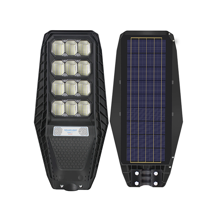 200W Solar Led Street Light 480LED Integr All In One Solar Street Light Remote Control Solar Panel Outdoor Street Light
